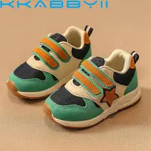 Новая спортивная детская обувь детские туфли для мальчиков Демисезонный сетка с сетчатой тканью дышащая повседневная обувь для девочек; обувь для бега для детей