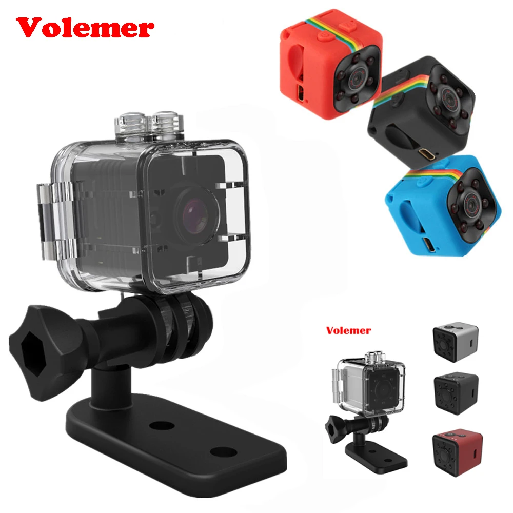 

Volemer Mini WIFI Camera SQ13 SQ11 SQ12 FULL HD 1080P Waterproof shell CMOS Sensor Night Vision Recorder Camcorder Micro Cam