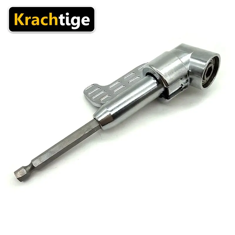 Адаптер отвертки Krachtige 1/4 &quotс магнитным углом регулируемый на 360 градусов фланец
