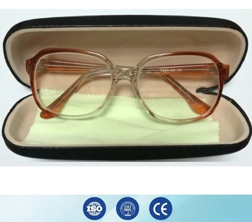 Оптовая цена рентгеновские защитные очки ядерная радиационная защита 0,5 mmpb свинцовые очки для больницы/laborator 2 шт