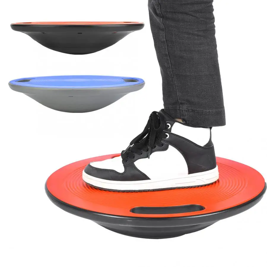 Балансирная доска для фитнеса Wobble Balance Round Board fitness Physio с ручками 40 см* 10 см твист усиленная доска