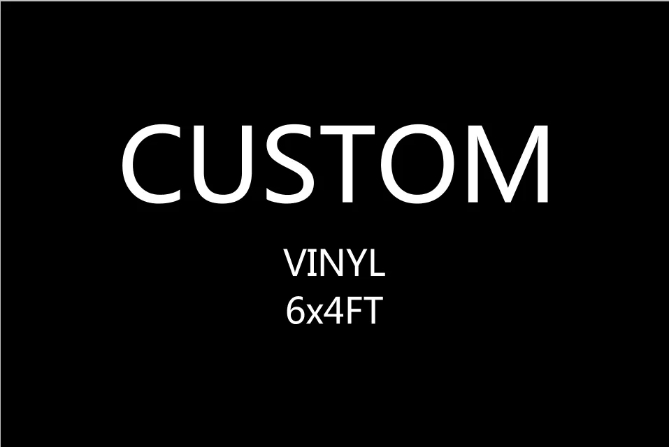 

6X4FT Print Your Own Artwork or Notify Model Number Custom Photo Studio Personalized Backdrops Backgrounds Vinyl 180cm x 120cm