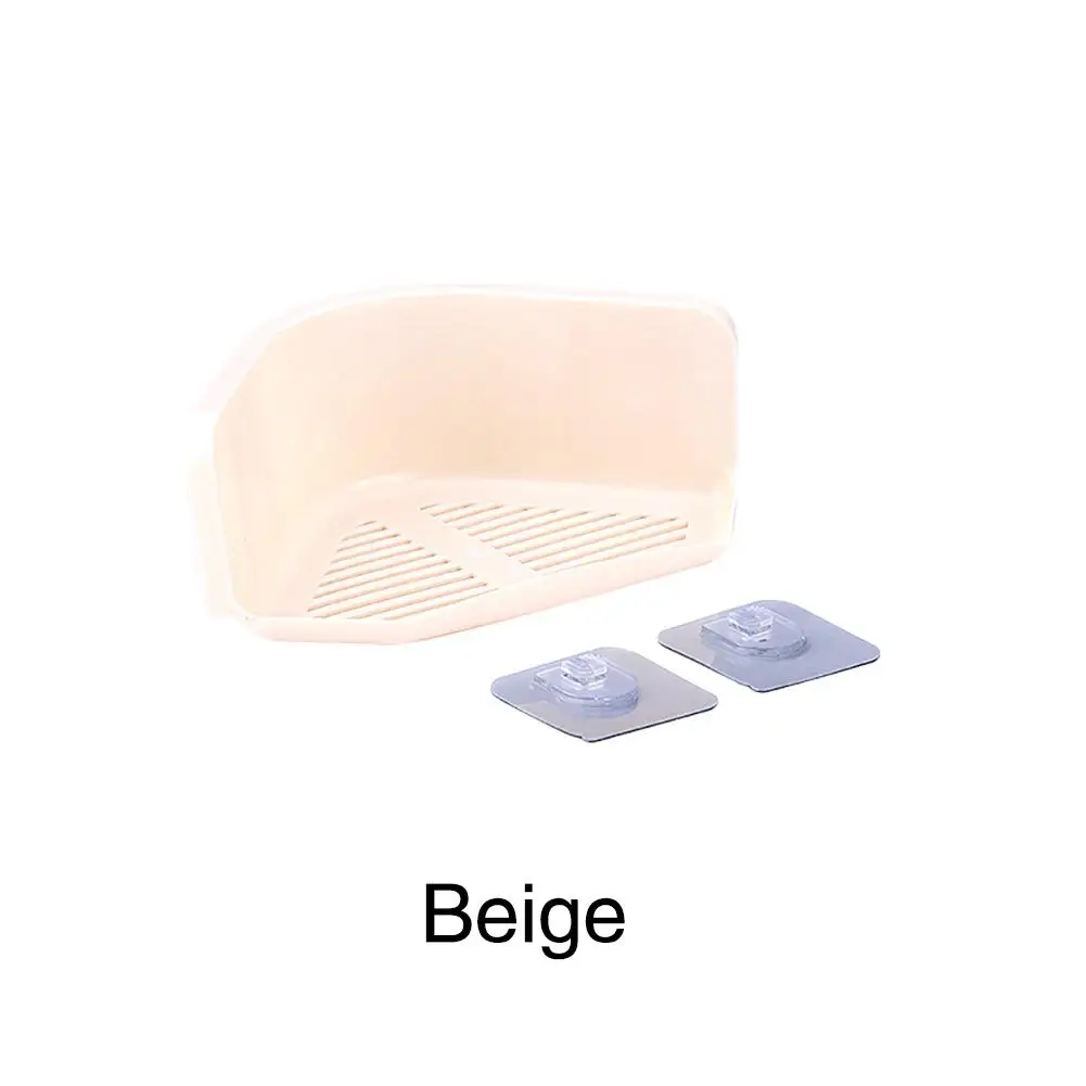Полезная полка для раковины на присоске, мыльная губка, сливная стойка, кухонный инструмент для хранения на присоске, ванная полка для хранения стоков - Цвет: Beige