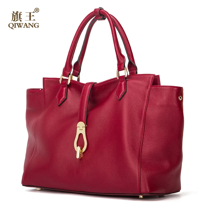 

Brand Handbag Women Large Bucket Shoulder Bag Female High Quality Genuine leather tote Bag Fashion Top-handle Bag