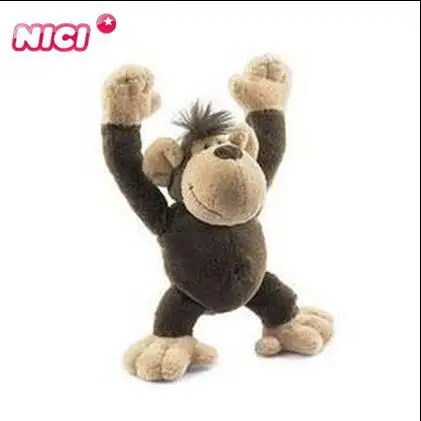 1pcs 22cm Lovely NICI Monkey Stuffed animals Soft toy PLUSH TOY NEW kids toy 1pcs 18cm cute flower monkey plush toy stuffed animals