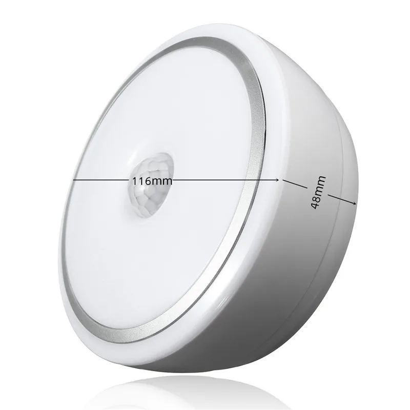  12W LED PIR Sensor Infrared Ceiling Light Flush Mounted Decor Home Lamp Human Body Motion Induction - 32892335177