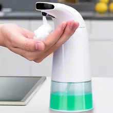 Автоматический индукционный вспененный диспенсер для мыла, водостойкие дозаторы для мыла, кухня, ванная комната, украшение дома, инфракрасный датчик