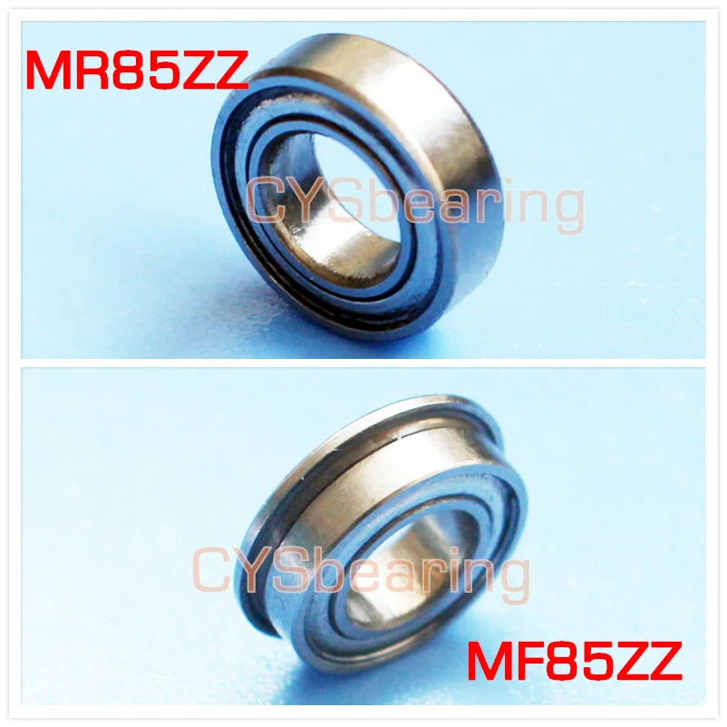 10Pcs F675 F675ZZ Shielded Model Flange Bearing 5 x 8 x 2.5mm