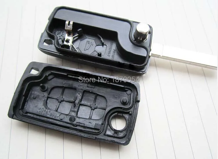 Peugeot 206 307 Remote Key Shell 2 Button VA2 Blade With Battery Location (1).jpg