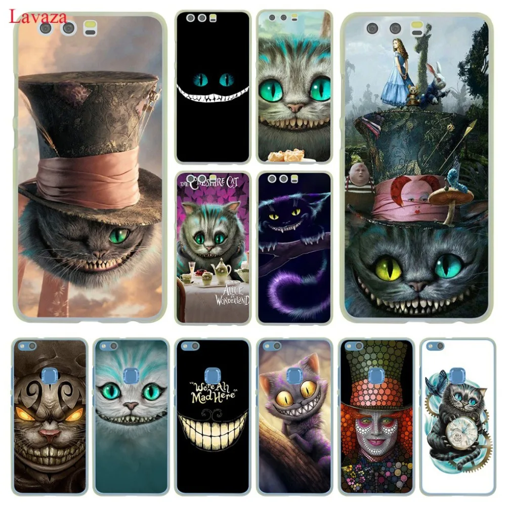Lavaza Alice in Wonderland Cheshire Cat Case for Huawei P30 P20 P10 P9 Plus P8 Lite Mini 2017 2016 P smart Z 2019 | Мобильные