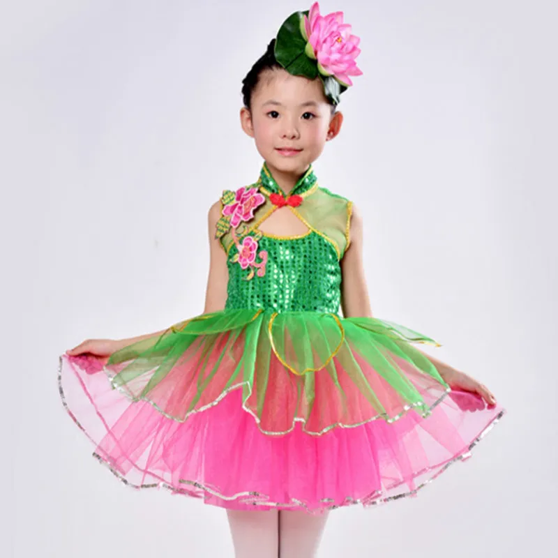 

Modern kids dance costumes for girls salsa dancing dress of girl stage clothing dancewear girls kids stage wear