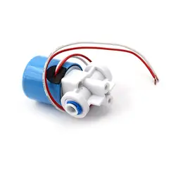 2-ходовой клапан 0-120PSI 12VDC G1/4 "электромагнитный клапан Пластик клапан нормально закрытый