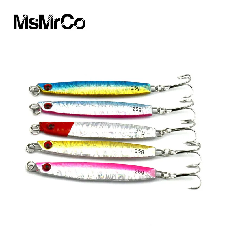 

1 PCS 5 Color 8CM 25G Bionic Pencil Hard Lures Minnow Isca Artificial Surface Winter ice saltwater fishing gros big Baits tackle