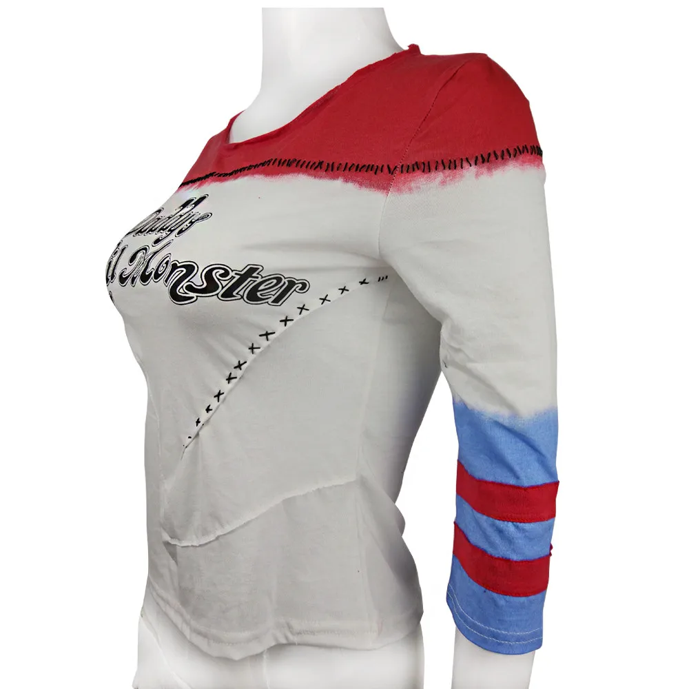 Cosplay Suicide Squad Costume New Harley Quinn Full Set Halloween Batman Joker