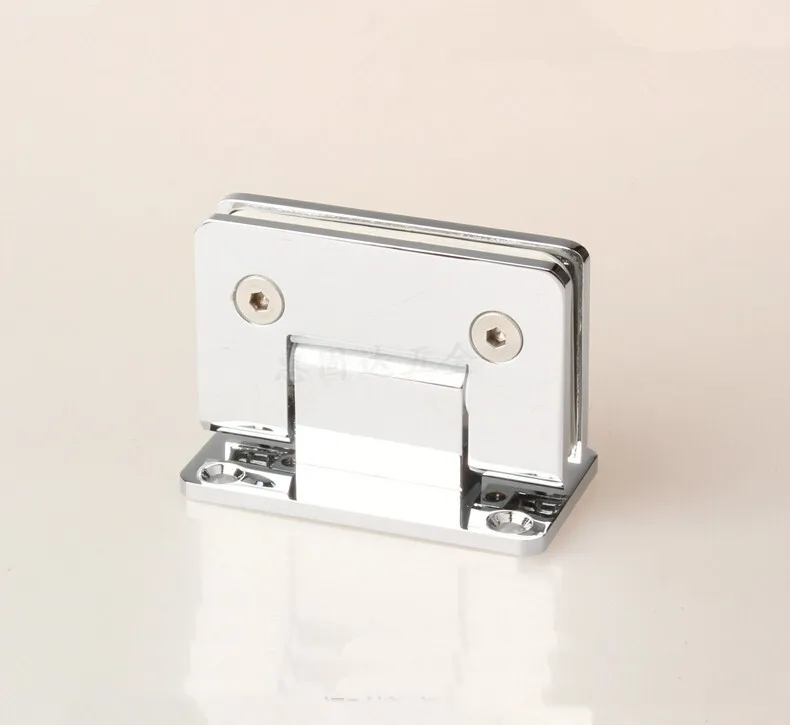 Achat Tout en laiton solide verre pince, connecteur, salle de douche dossier, porte en verre charnière (DG801532), 90 degrés