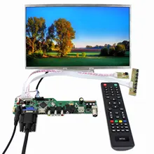 ТВ ПК HDMI CVBS rf USB аудио lcd драйвер платы с 12,1 дюймов HSD121PHW1A 1366x768 ЖК-панель