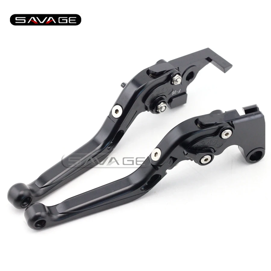 For YAMAHA FZ8 /Fazer FZ 07 MT 07 MT07 Black Motorcycle Adjustable