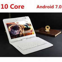 Google Android 7.0 10.1 inch tablet Deca Core 4GB RAM 128GB ROM 4G FDD LTE 1920×1200 IPS 8.0MP Dual SIM Cards Tablet 10.1 Laptop