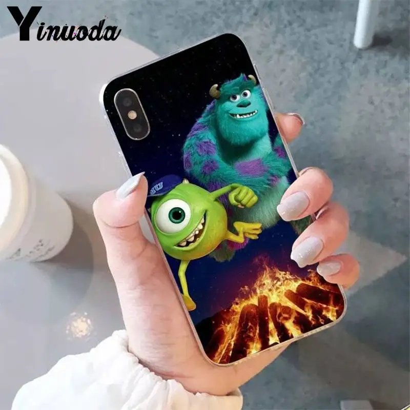 Yinuoda Funny Monster power Company мягкий чехол для телефона для iPhone X XS MAX 6 6s 7 7plus 8 8Plus 5 5S SE XR 10 11 11pro 11promax