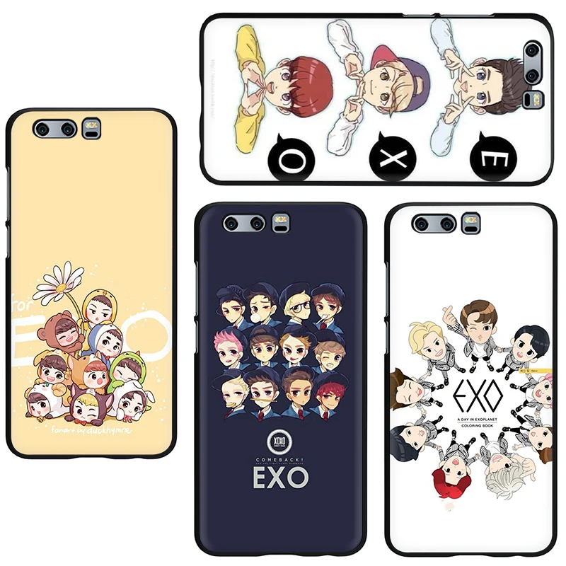 Силиконовый чехол Kpop exo Lucky one для Huawei Honor 6A 7A Pro 7C 7X 8 9 10 Lite 8X 8C view 20 9X Pro|Бамперы| |