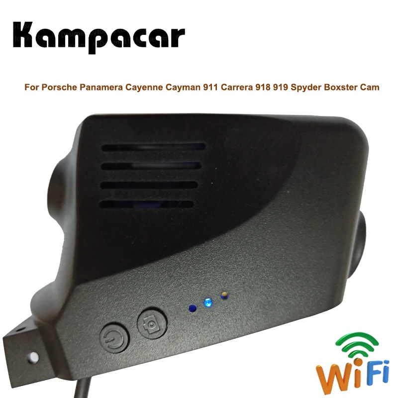 

Kampacar Hidden Type Wifi Car Dvr Dash Camera For Porsche Panamera Macan Cayenne Cayman 911 Carrera 918 919 Spyder Boxster DVRs