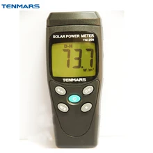 TENMARS TM-206 3 1/2 ЖК-дисплей Дисплей солнечного освещения Мощность люксметр