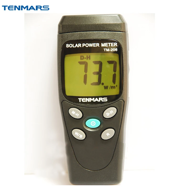 

TENMARS TM-206 3 1/2 LCD Display Solar Illumination Power Lux Meter
