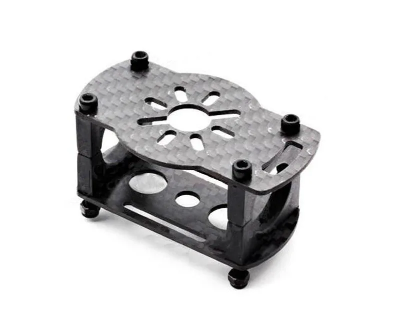 

4PCs Motor Seat Mount Base Holder for ZD550/ZD850 RC Drone Quadcopter UAV Frame 1.5mm Carbon Fiber For 20/25mm Tube