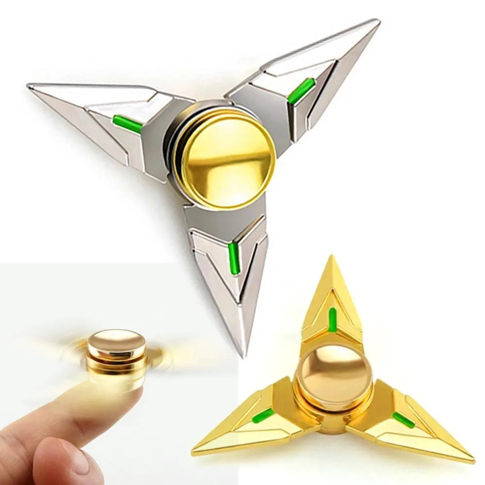 

100pcs/Lot DHL EMS Drop Shipping Rotation Time Long Tri-Spinner Fidget Funny Toys Metal EDC Fidget Spinner Hand Spinner