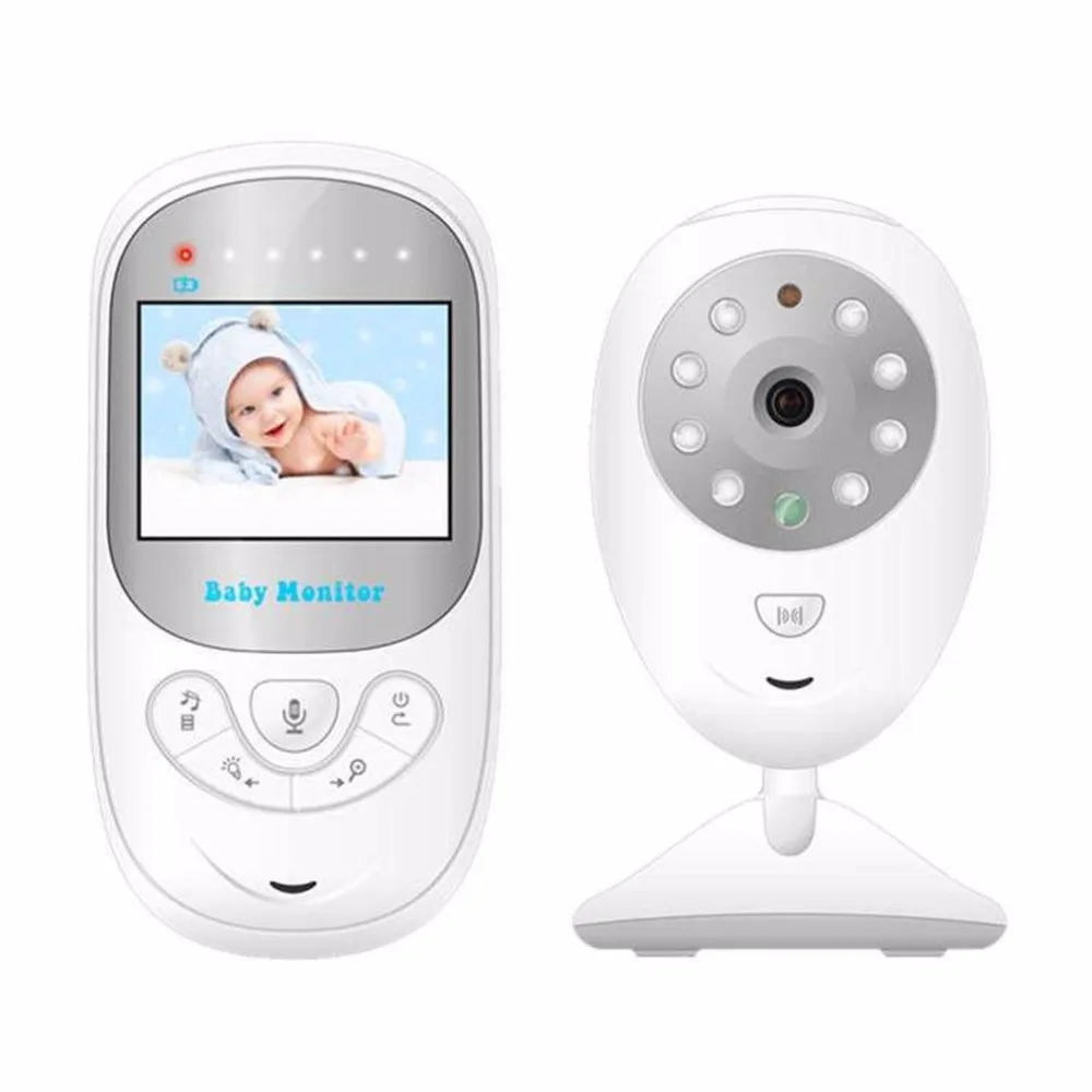

BM108 2.4 Inch Display Wireless Baby Monitor Two Way Voice Talk Night Vision Temperature Monitoring Camera For Parents