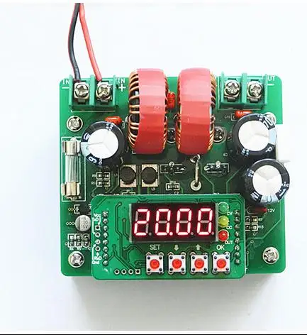 

Voltage Amperometer 80V10A Solar Charging with Adjustable Boost Module for 400W NC DC Regulated Power Supply