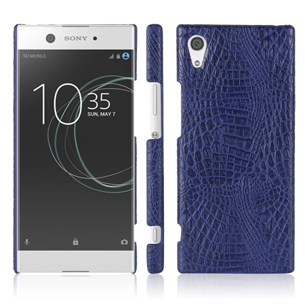 Защитный чехол из крокодиловой кожи для SONY Xperia XA1 dual Hard PC защитный телефона XA 2017