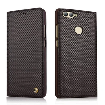 

Custom New Handmade Genuine Leather Cover Shield for Huawei NOVA 2 Case Business Flip Phone Bag for NOVA 2 Plus 2plus Cases