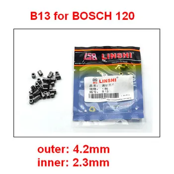 

B13 0.900-1.960 diesel common rail injector nozzle electromagnetic spring valve adjusting washers gaskets for BOSCSH CUMMINNS