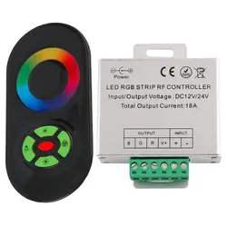 Беспроводной RF SMD 5050/3528 RGB Светодиодные полосы света сенсорный диммер дистанционное управление DC полосы дистанционного управления для RGB