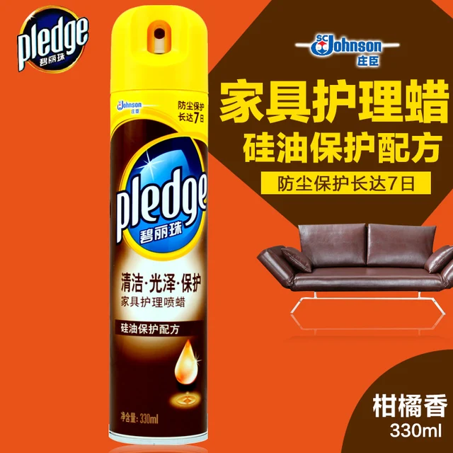 Johnson Pledge Furniture Care Spray Wax Citrus 330ml Wood Johnson Pledge Furniture Care Spray Wax Citrus 330ml Wood Oil Agent