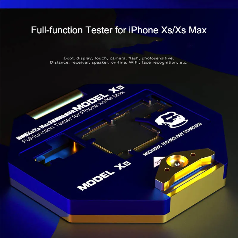 Механический полный тестер функций платформа для iPhone X XS Max материнская плата тестовый дисплей сенсорный Wifi лампа камера распознавание лица Ремонт