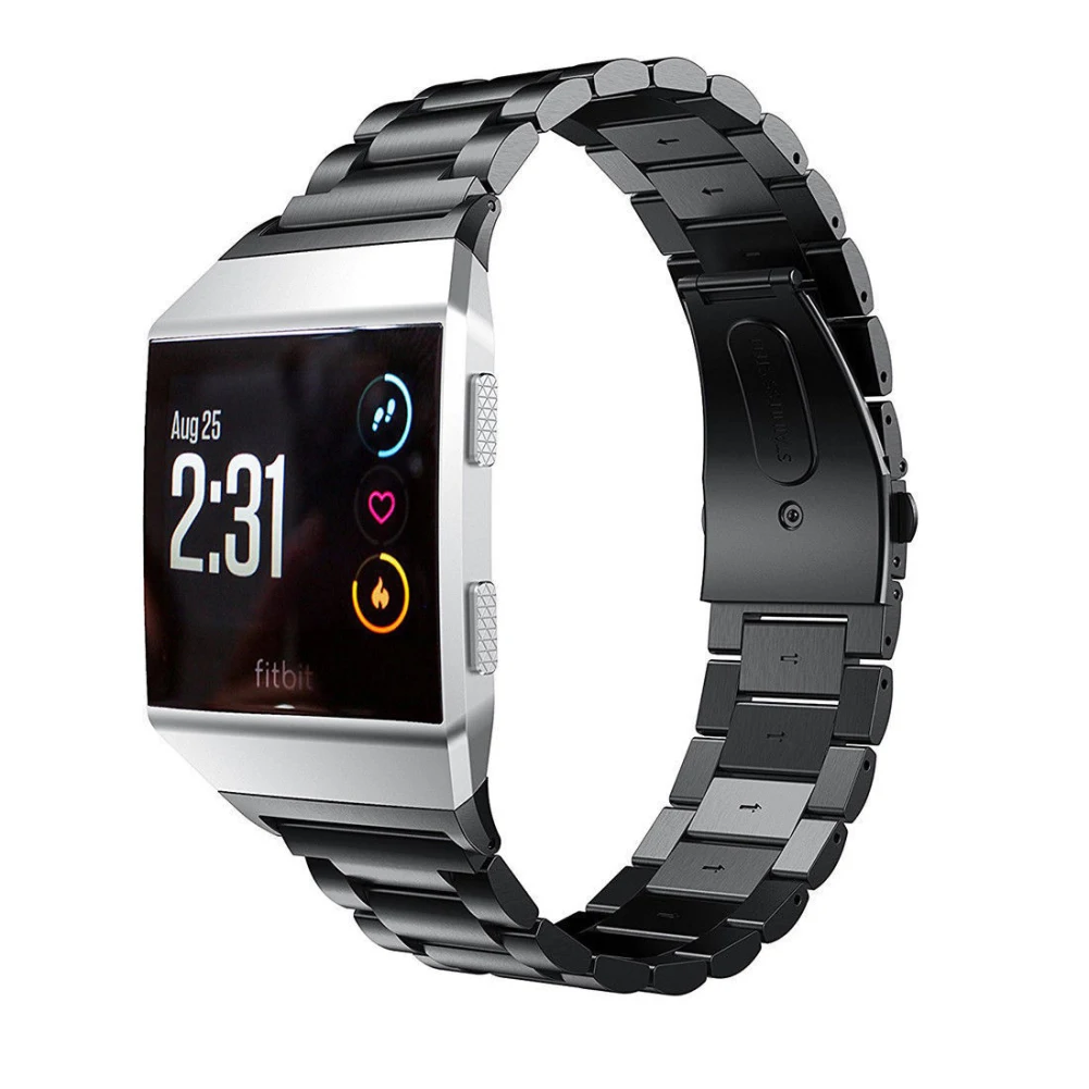 

Luxury Stainless Steel Replacement Band Strap for Fitbit Ionic Smart Watch