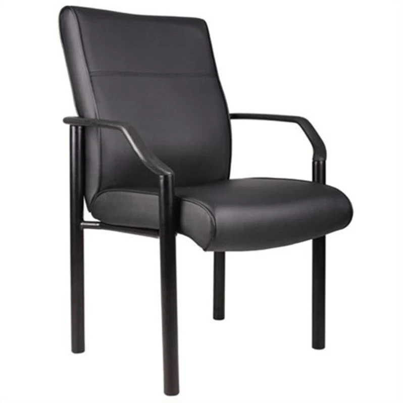 

Boss B689 26"W Mid Back LeatherPlus Guest Chair