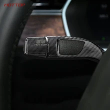 Auto di carbonio Cruise Tergicristallo Controllo Coperchio di Protezione di Protezione per Tesla Model S X 2016 2017 2018