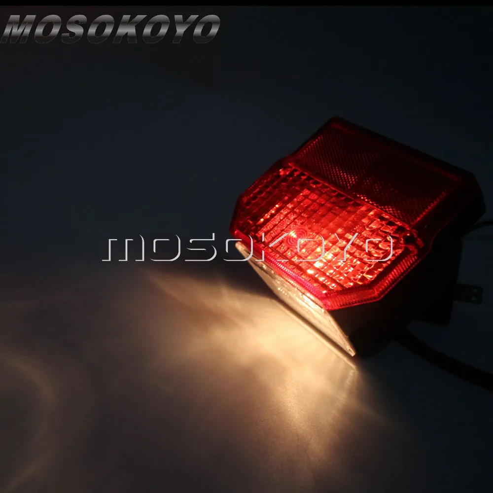 Задний стоп светильник для мотоцикла сигнал задний фонарь s MZ ETZ 150 250 251 301 SUZUKI TS 125