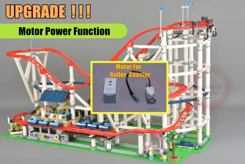 

New Motor Roller Power Functions Coaster Fit Legoings Technic Figures Building Block Bricks Diy Toys Gift Birthday Christmas