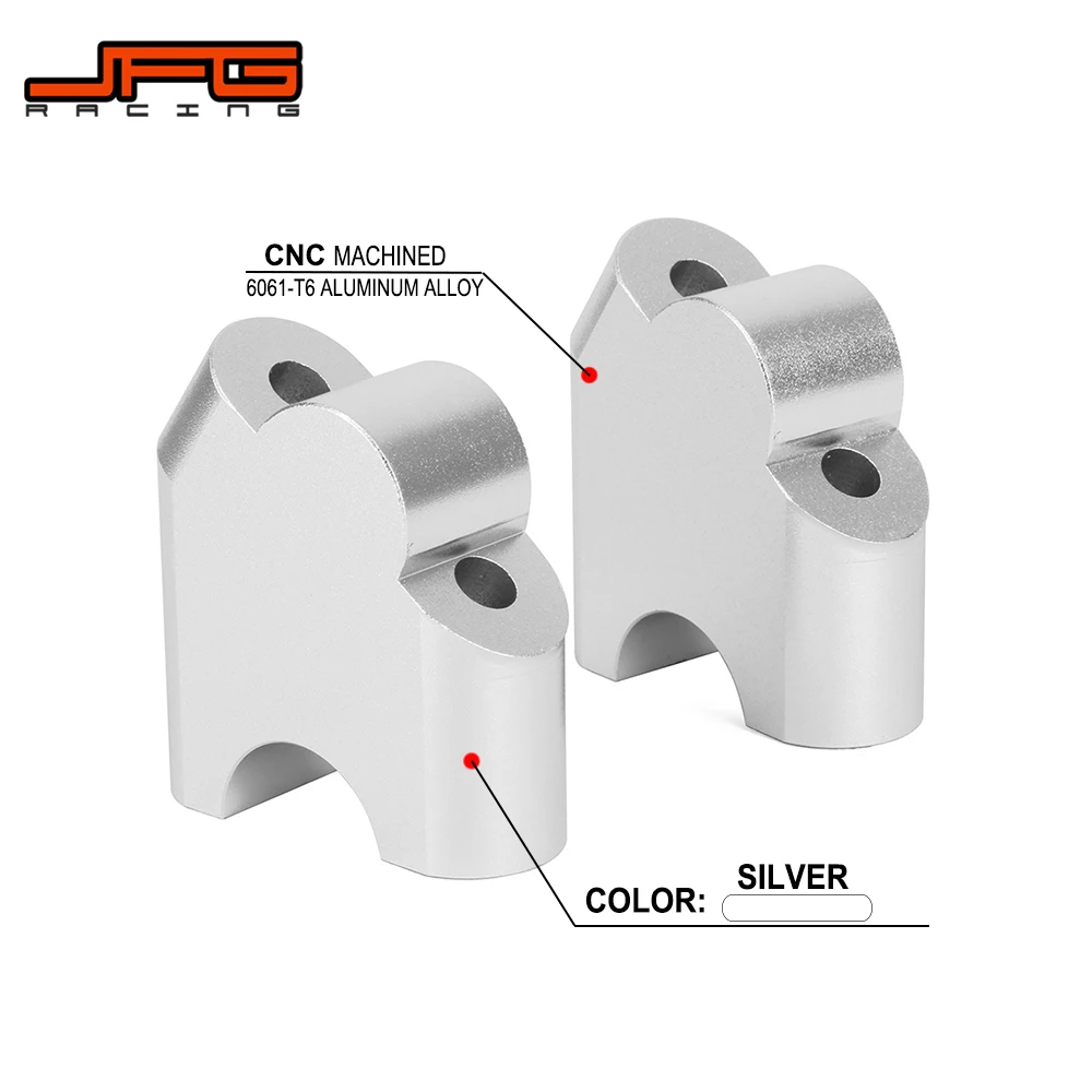 

Motorcycle Aluminum Handlebar Extension Riser Mount Lifting Clamp For HONDA CRF1000L Africa Twin ABS DCT 2016 2017
