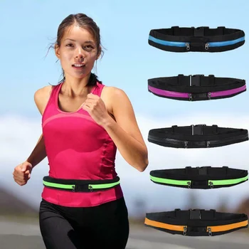 

NEW Fashion Waistbag Outdoor Waterproof Mobile Phone Holder Jogging Belt Belly Bag Women Gym Fitness Lady Bag Sport Accessories