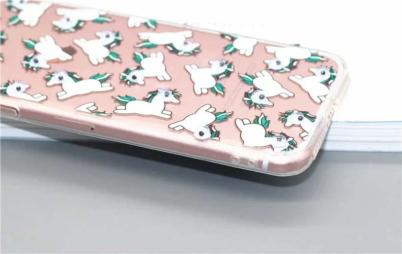 Luxury Soft 3D Cute Cartoon Eyes Move Mouse Cat French fries banana Popcorn Phone Case For iphone 7 6 6s Plus SE 5S Cover Back (21)