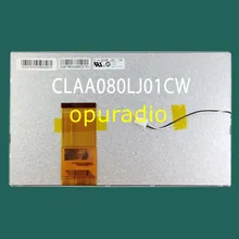 КПП 8,0 дюймов TFT ЖК-дисплей Экран CLAA080LJ01CW CLAA080LJ01 CW с сенсорным экраном 800 RGB* 480 WVGA с сенсорным Панель