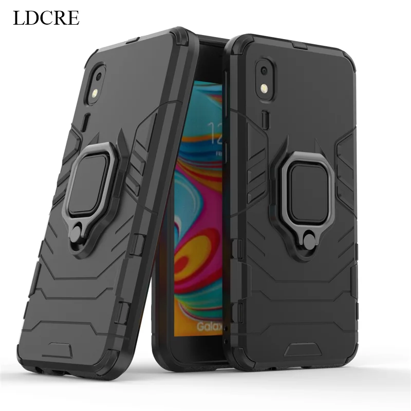 

For Samsung Galaxy A2 Core Case Magnetic Finger Ring Kickstand Phone Case For Samsung Galaxy A2 Core Cover For Samsung A2 Core