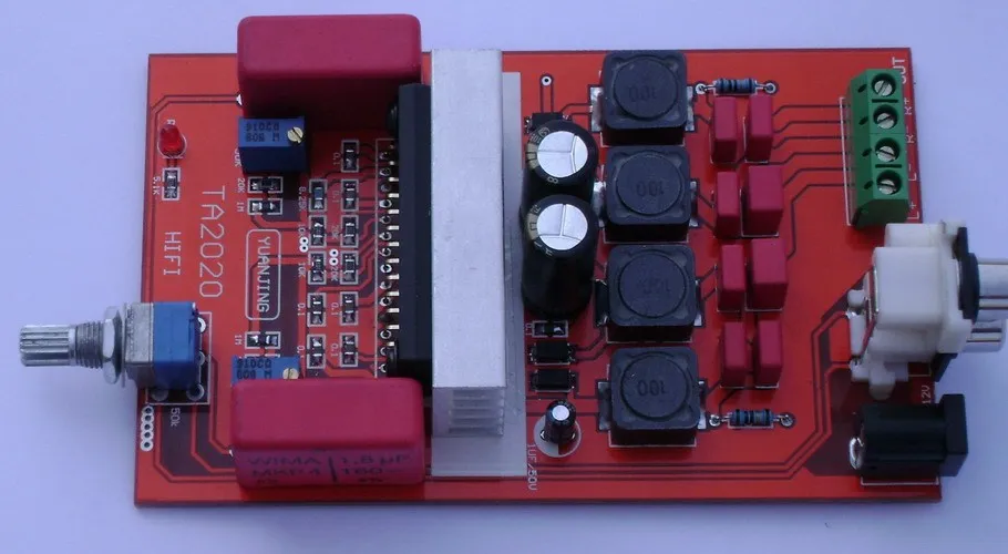 12V 3A 2*20W 2.0 channel class T amplifier board TA2020 Digital