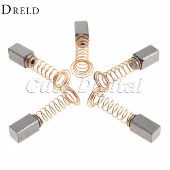 Accesorios para Mini taladro de carbono Dremel, herramienta repuestos rotativa para Motor eléctrico genérico, 5x5x8mm, 10 Uds./5 pares 1