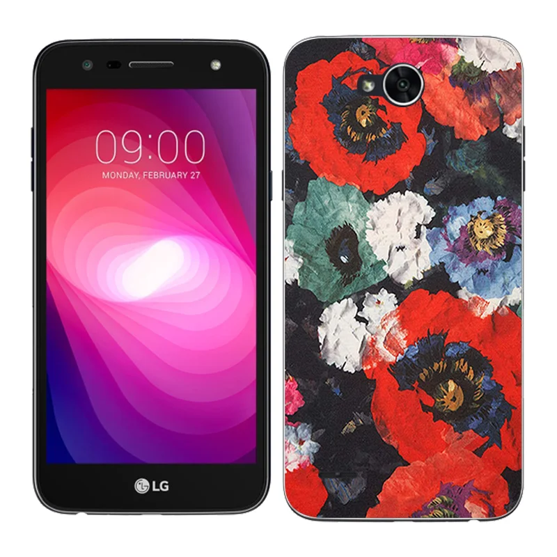 5,5 ''чехол для LG X power 2 с необычным рисунком для LG X power 2 M320 M320N, мягкие чехлы для LG X power 2, чехлы для телефонов - Цвет: 12